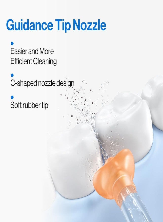 يو سمايل فوهات توجيه بديلة من نوع S من يو سمايل لخيط تنظيف الأسنان C10 - عبوة من قطعتين، مثالية لتقويم الأسنان والعناية بالأسنان - Image 4